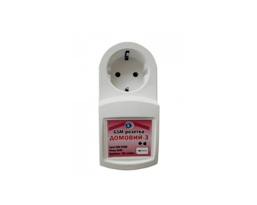 GSM-розетка DOMOVOI-3 (ДОМОВИЙ-3) з датчиком температури