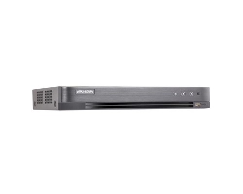 HD-TVI відеореєстратор 8-канальний Hikvision iDS-7208HQHI-M2/FA(C) з підтримкою детекції облич для системи відеонагляду