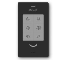 IP-аудіодомофон Bas-IP SP-03 black