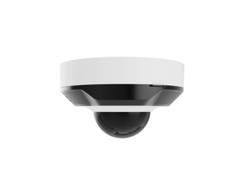 IP-відеокамера Ajax DomeCam Mini (5 Мп/4 мм) white, дротова з роздільною здатністю 5 Мп і кутом огляду до 85°