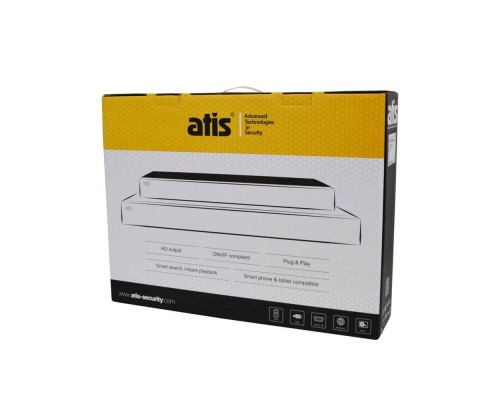 IP-відеореєстратор 16-канальний ATIS NVR 7216 Ultra з AI функціями для систем відеоспостереження