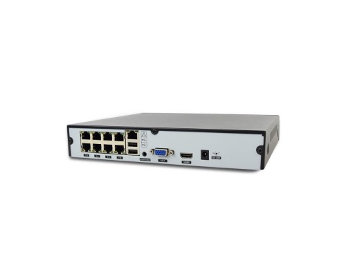 IP комплект відеоспостереження з 8 камерами ZKTeco KIT-8508NER-8P/8- BL-852O38S