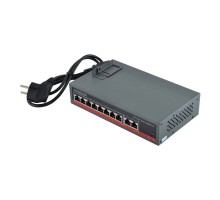 PoE-комутатор FoxGate S5808P-G2 CCTV гігабітний 8-портовий некерований