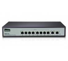 PoE-комутатор NETIS PE6110 10PORT, 8PORT 10/100M POE