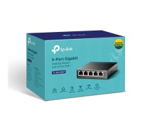 PoE-комутатор TP-Link TL-SG1005P 5-портовий з 4 PoE+ портами некерований