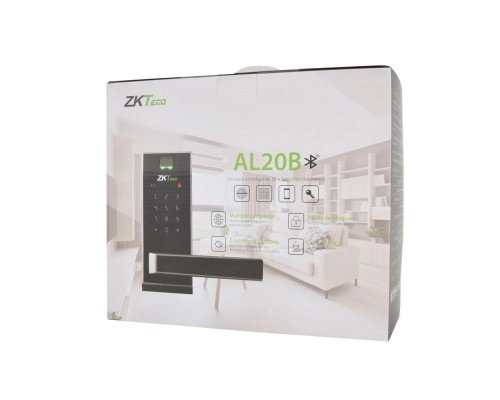 Smart замок ZKTeco AL20B right для правих дверей з Bluetooth і зчитувачем відбитку пальця