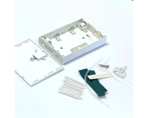 Абонентська розетка/бокс LW FTTH, для 4xSC simplex/ LC duplex прохідна