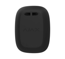 Бездротова екстрена кнопка Ajax DoubleButton (8EU) ASP black з захистом від випадкових натискань