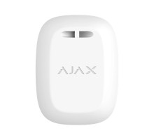 Бездротова тривожна кнопка Ajax Button S Jeweller white