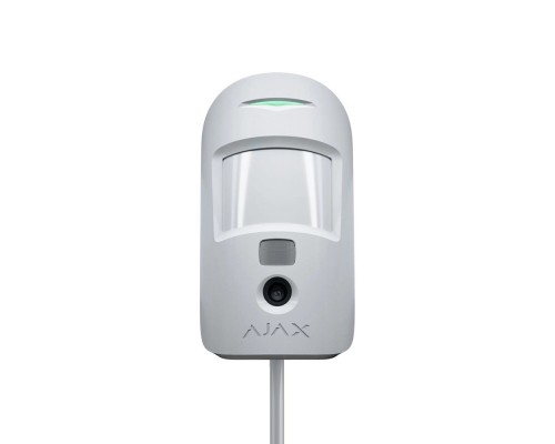 Дротовий датчик руху Alax MotionCam Fibra white з підтримкою фотоверифікації тривог