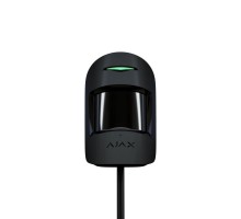 Дротовий датчик руху і розбиття Ajax CombiProtect Fibra black