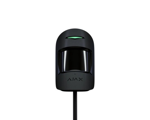 Дротовий датчик руху і розбиття Ajax CombiProtect Fibra black