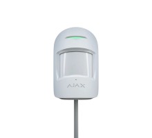 Дротовий датчик руху і розбиття Ajax CombiProtect Fibra white