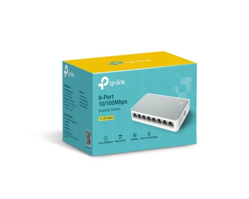 Комутатор TP-Link TL-SF1008D 8-портовий некерований