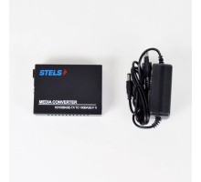 Медiаконвертер 100M 20км WDM SC LFP, STELS-F110SB-20A-LFP-1310