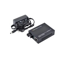 Медіаконвертер FoxGate EC-Q-1G-1SM-1310nm-20 км