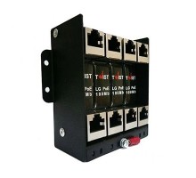 Металевий корпус для монтажу 4 набірних модулів грозозахисту TWIST LG-4-RACK