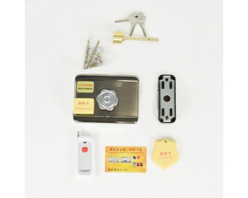 Моторизований замок ATIS LOCK IC RFID (автономний, на батарейках)