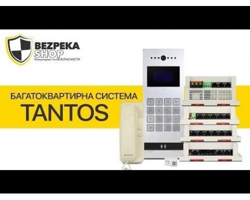 Панель виклику Tantos TS-VPS-EM lux для багатоквартирного домофону