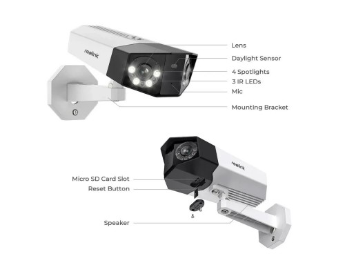 Панорамна IP камера Reolink Duo Series P730