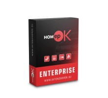 ПЗ для розпізнавання автономерів HOMEPOK Enterprise 6 каналів з модулем контролю правил дорожнього руху і для керування СКУД