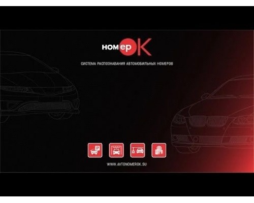 ПЗ для розпізнавання автономерів HOMEPOK Lite 1 канал