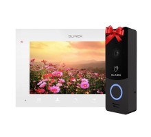 Відеодомофон Slinex SQ-07MTHD white + Відеопанель 2 Мп Slinex ML-20HD black