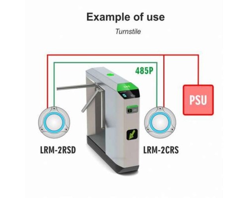 Зчитувач Lumiring LRM-2RSD з функцією керування дверима